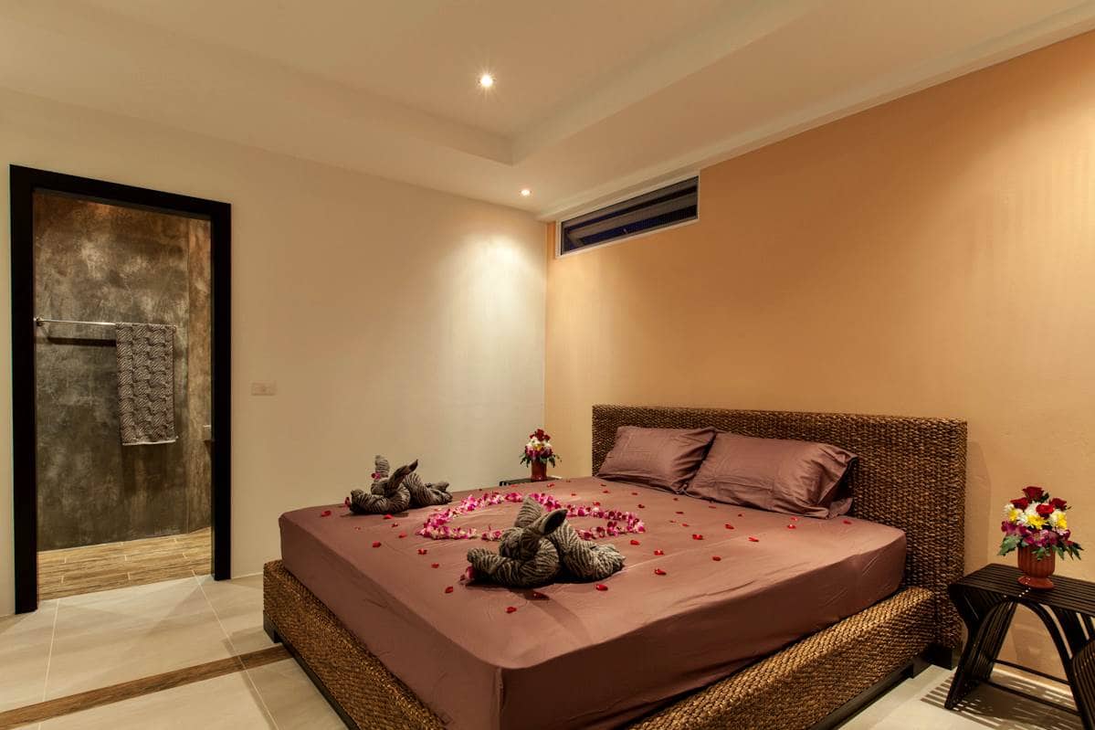 Bedroom BEACH Studio | Koh Chang Luxury Villa 21C