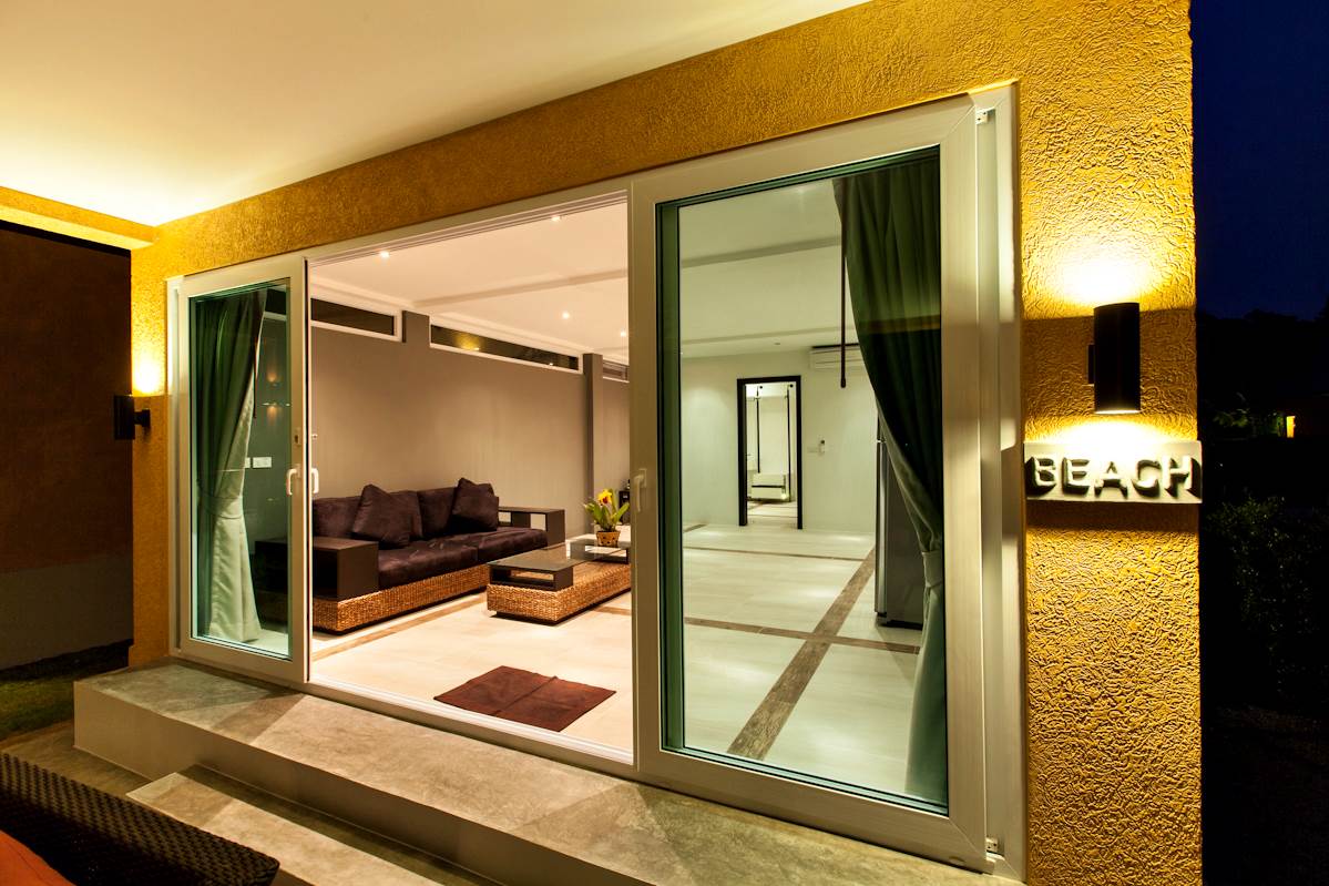 Entrance Beach Studio Sofa | Koh Chang Luxury Villa 21C