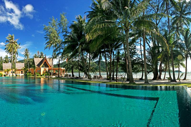 Public Swimming Pool Facilities | 40m Pool at the beach club | Koh Chang Villa @ Siam Royal View
