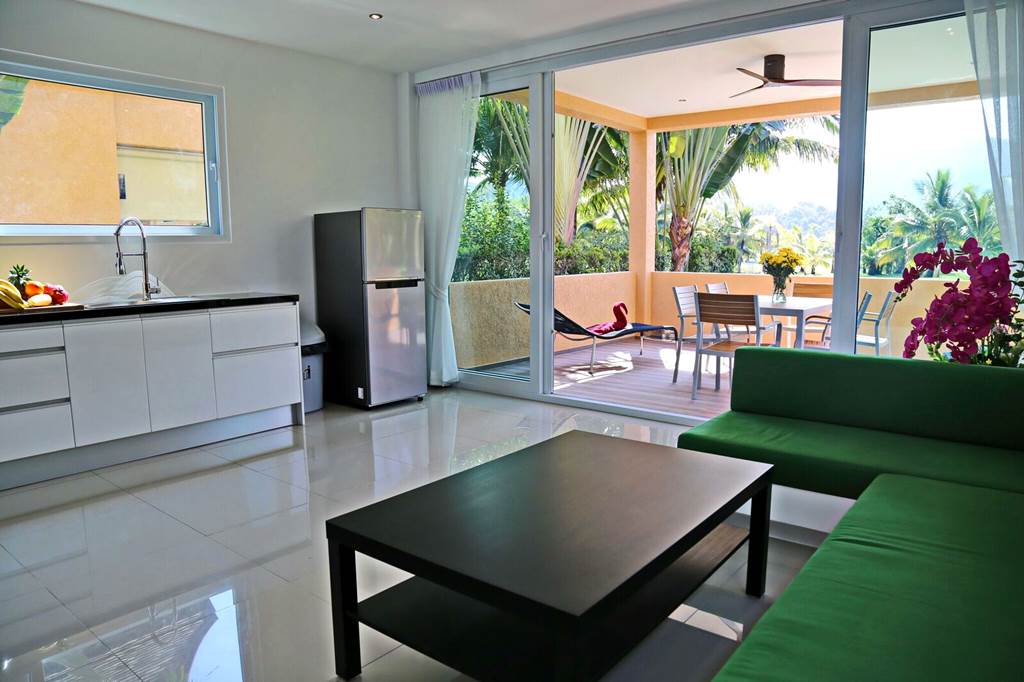 Living room ground floor with view  | Koh Chang Luxury Pool Villa 60d