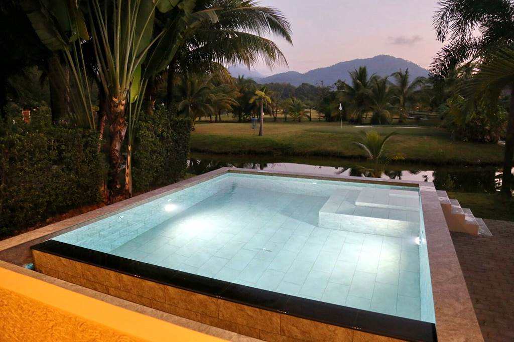 Amazing View from the pool over the Golf Course | Koh Chang Pool Villa | 60d