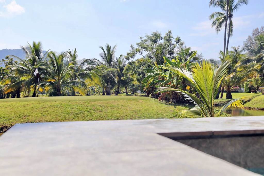 Amazing view from the pool over the Golf Course | Koh Chang Pool Villa | 60d